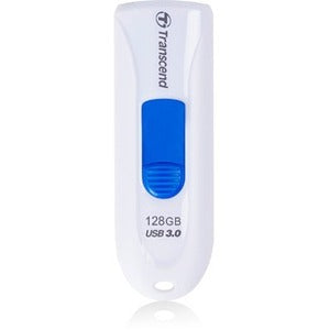 Transcend JetFlash 790 64 GB USB 3.0 Flash Drive - White Transcend JetFlash 790 64 GB USB 3.0 Flash Drive - White